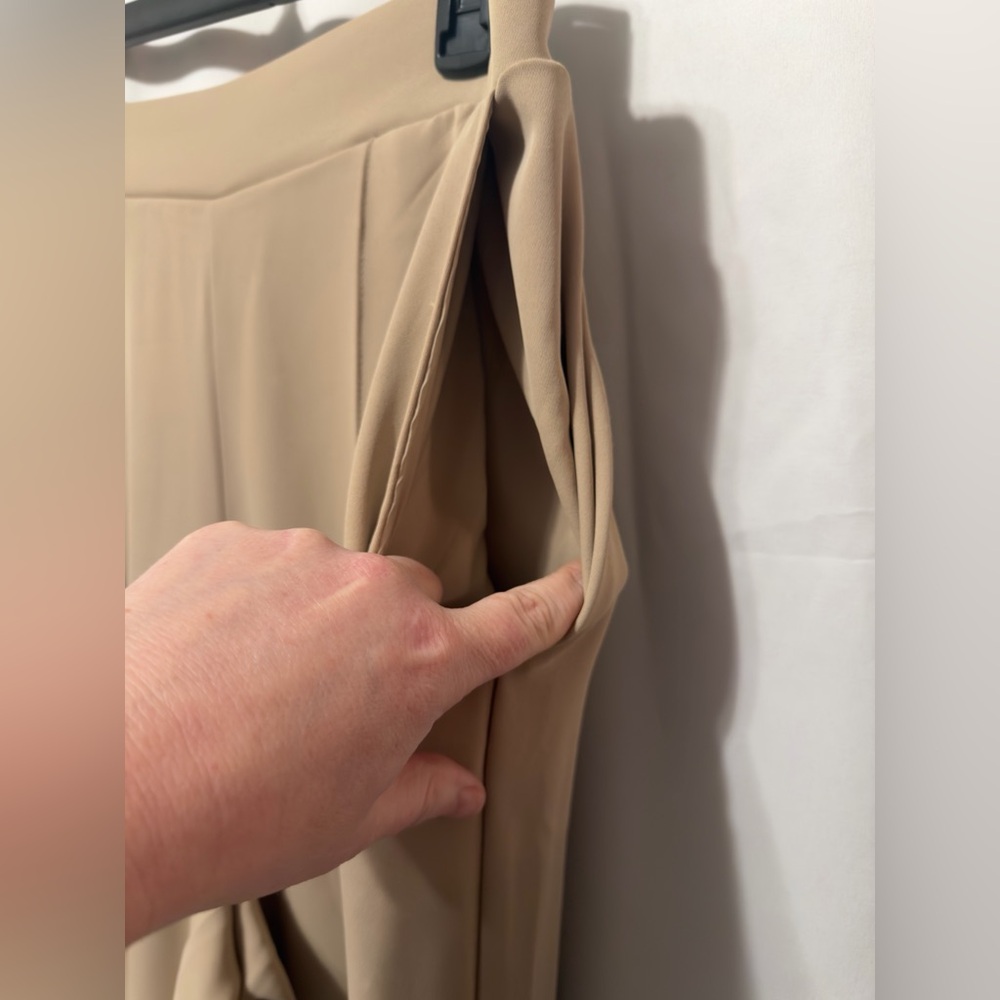 MELLODAY Women's Wide Leg Pants pull up size Medium NWOT from Nordstrom - Picture 5 of 11